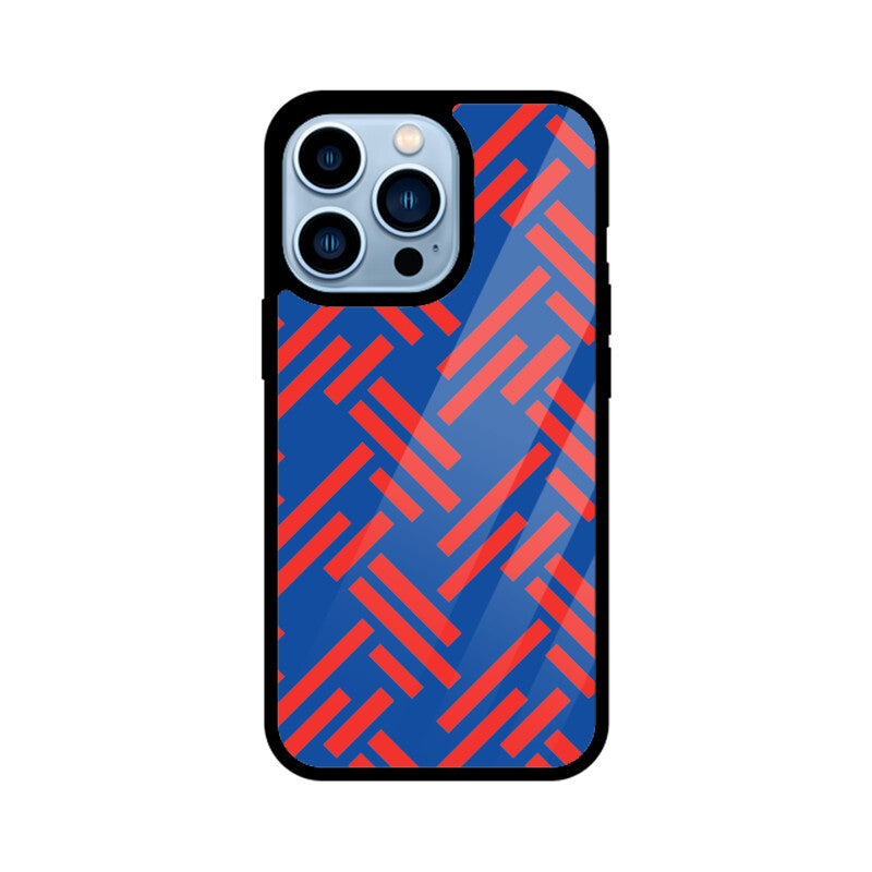Red and Blue - iPhone Case and Cover
