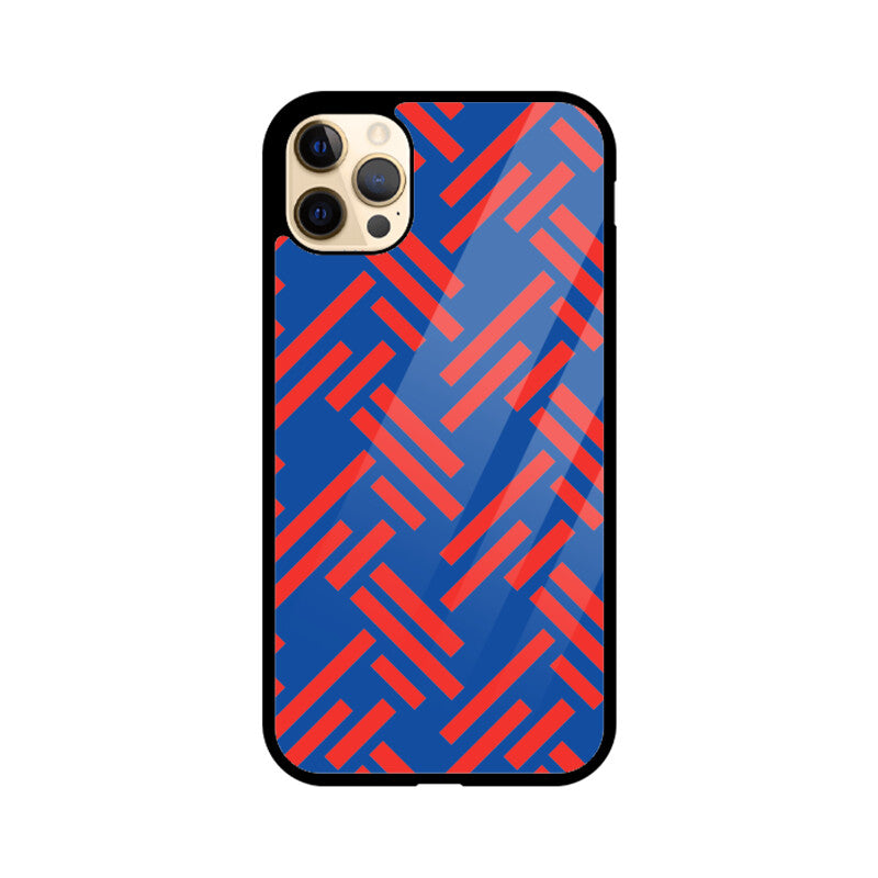 Red and Blue - iPhone Case and Cover