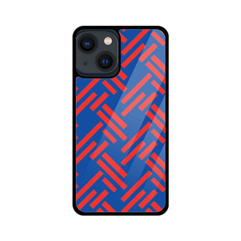 Red and Blue - iPhone Case and Cover