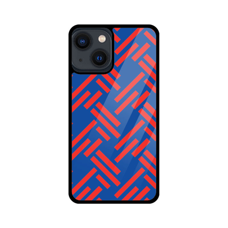 Red and Blue - iPhone Case and Cover