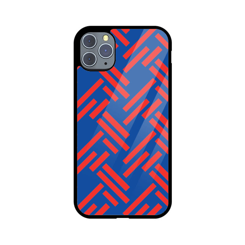 Red and Blue - iPhone Case and Cover