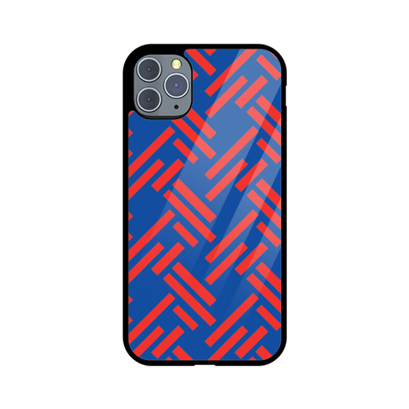 Red and Blue - iPhone Case and Cover