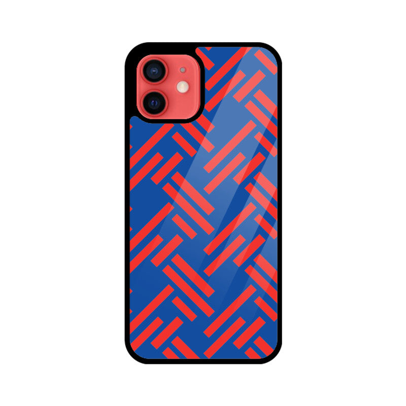 Red and Blue - iPhone Case and Cover