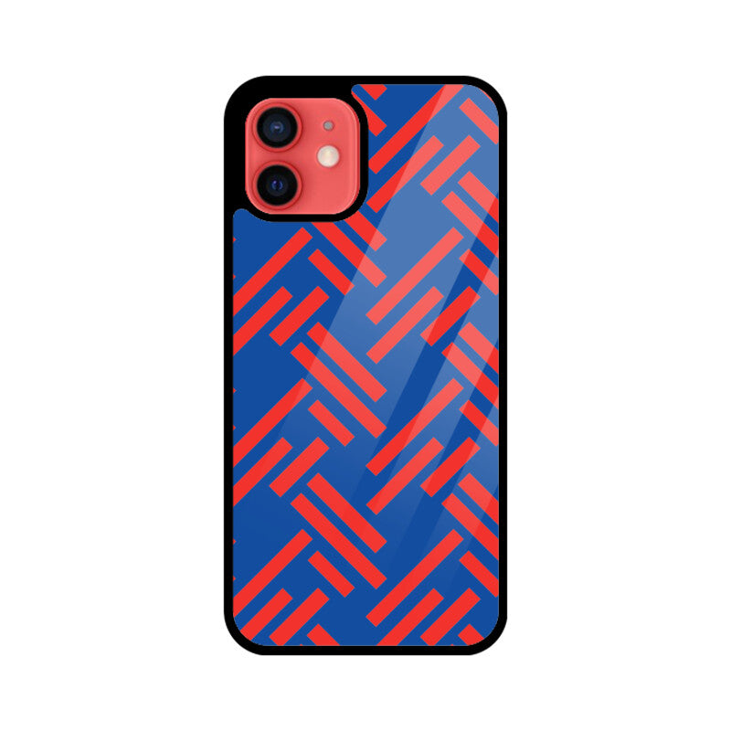 Red and Blue - iPhone Case and Cover