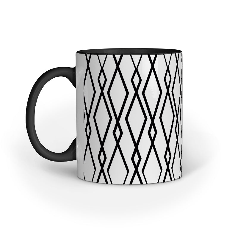 B&W - Ceramic Coffee Mug 11 ounce(330ml)