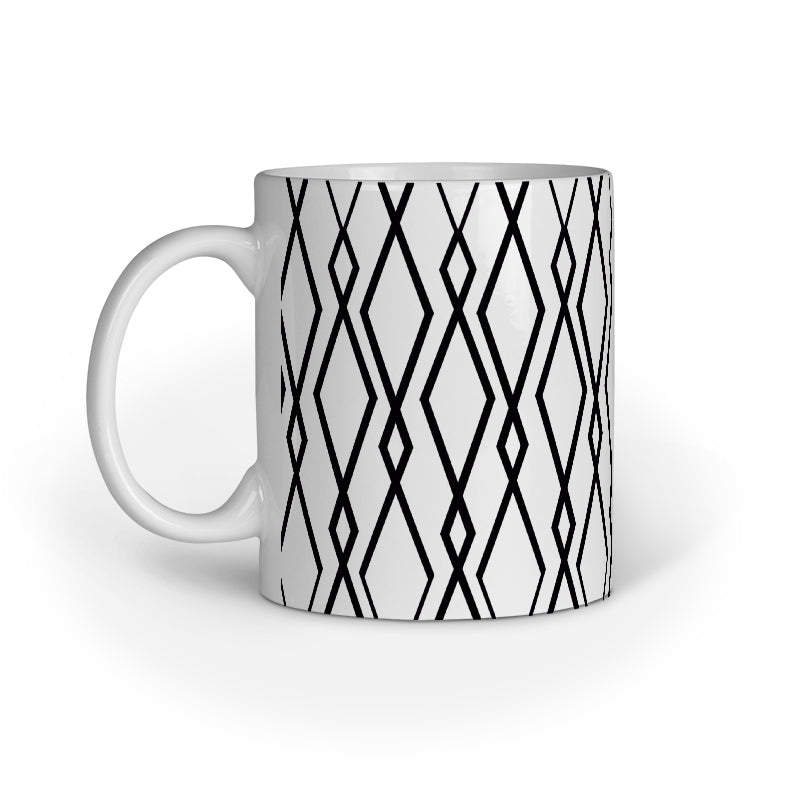 B&W - Ceramic Coffee Mug 11 ounce(330ml)