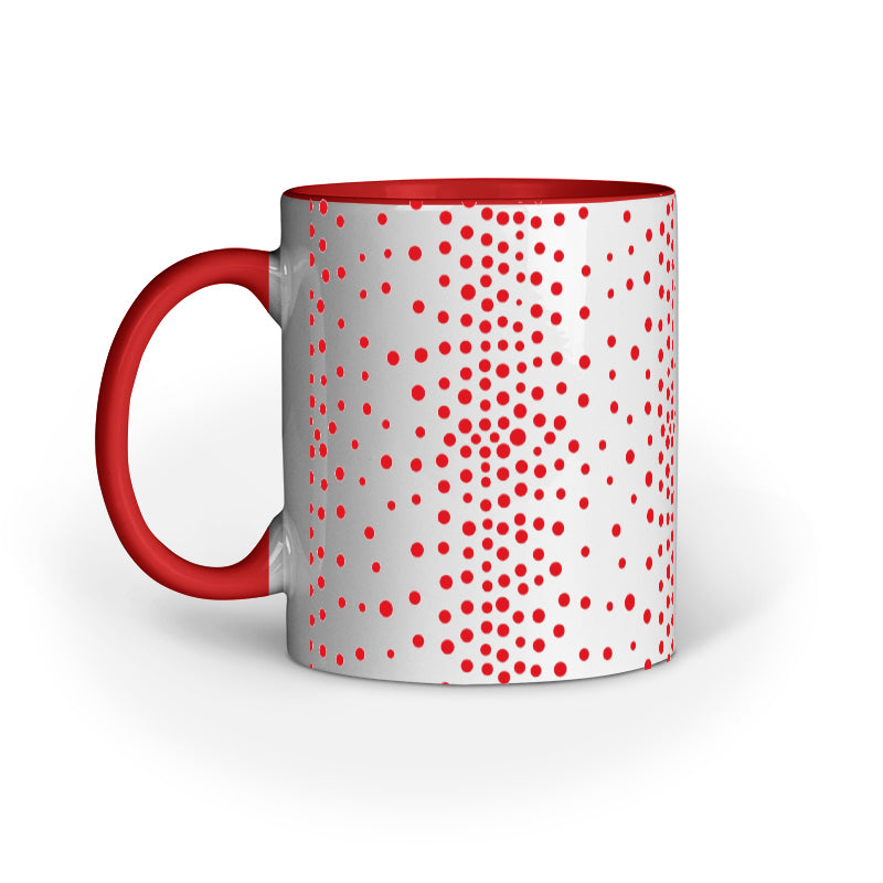 Polka - Ceramic Coffee Mug 11 ounce(330ml)