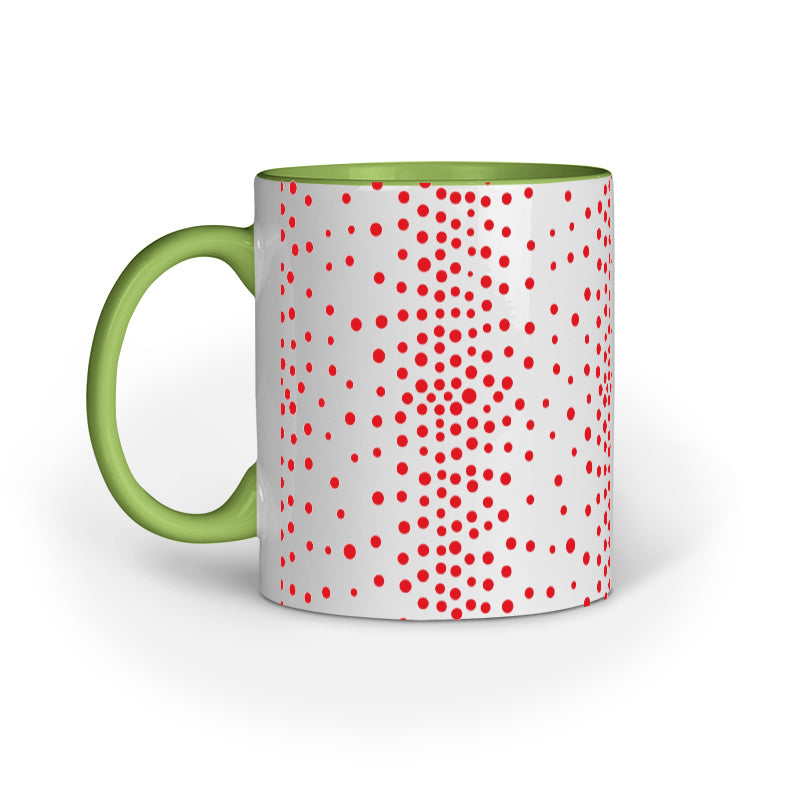 Polka - Ceramic Coffee Mug 11 ounce(330ml)