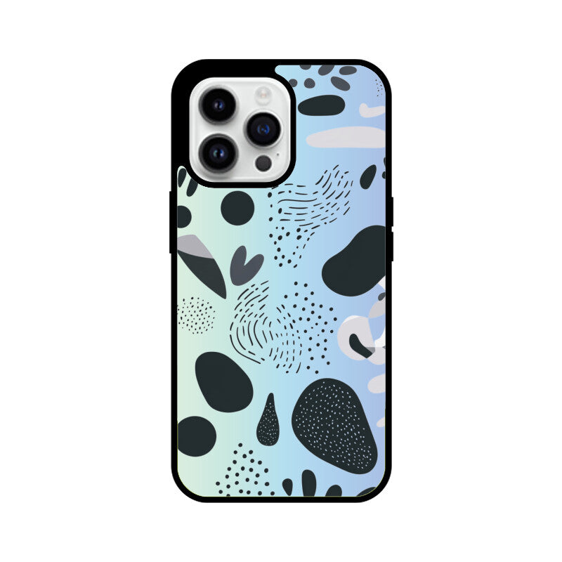 Wavy Ombre Retro - iPhone Case and Cover