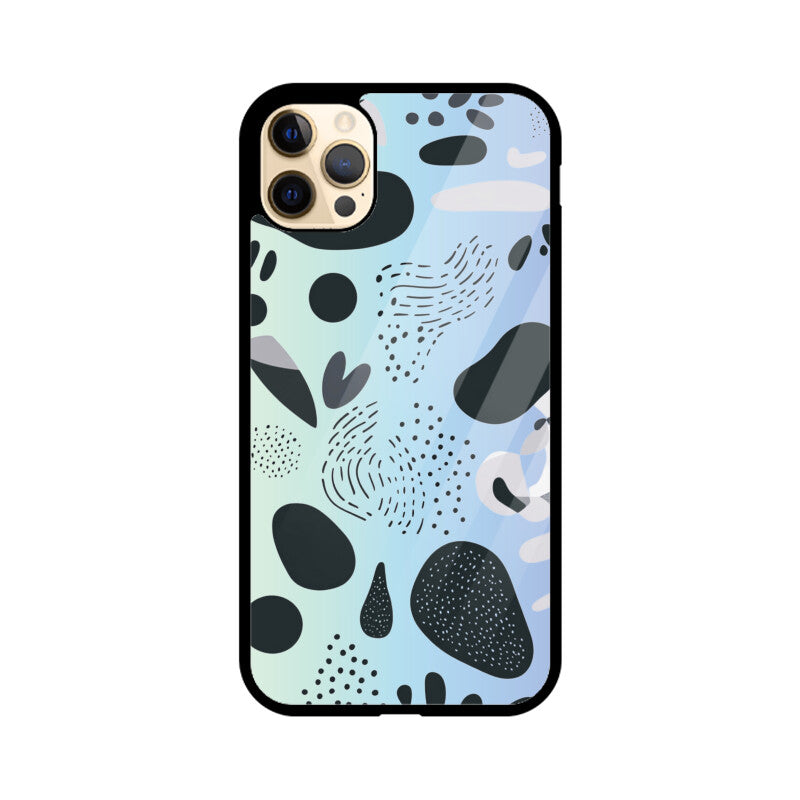 Wavy Ombre Retro - iPhone Case and Cover