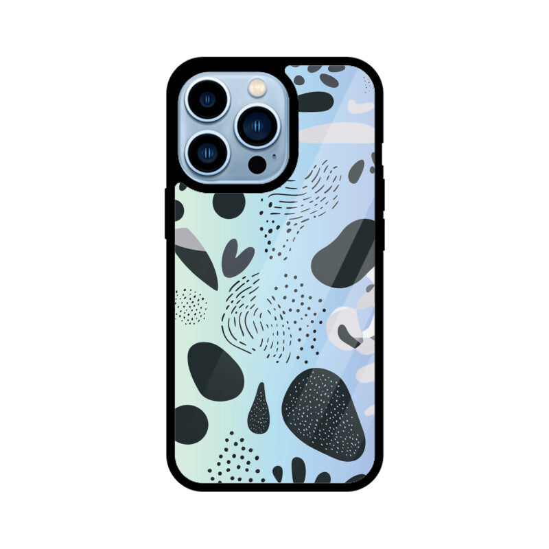 Wavy Ombre Retro - iPhone Case and Cover