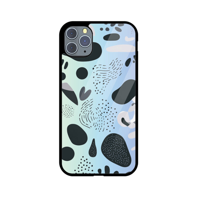 Wavy Ombre Retro - iPhone Case and Cover
