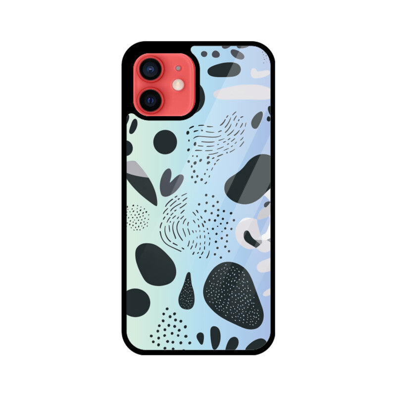 Wavy Ombre Retro - iPhone Case and Cover