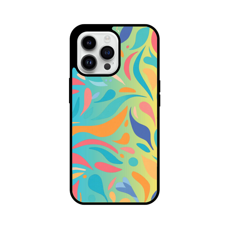 Wavy Ombre Retro - iPhone Case and Cover