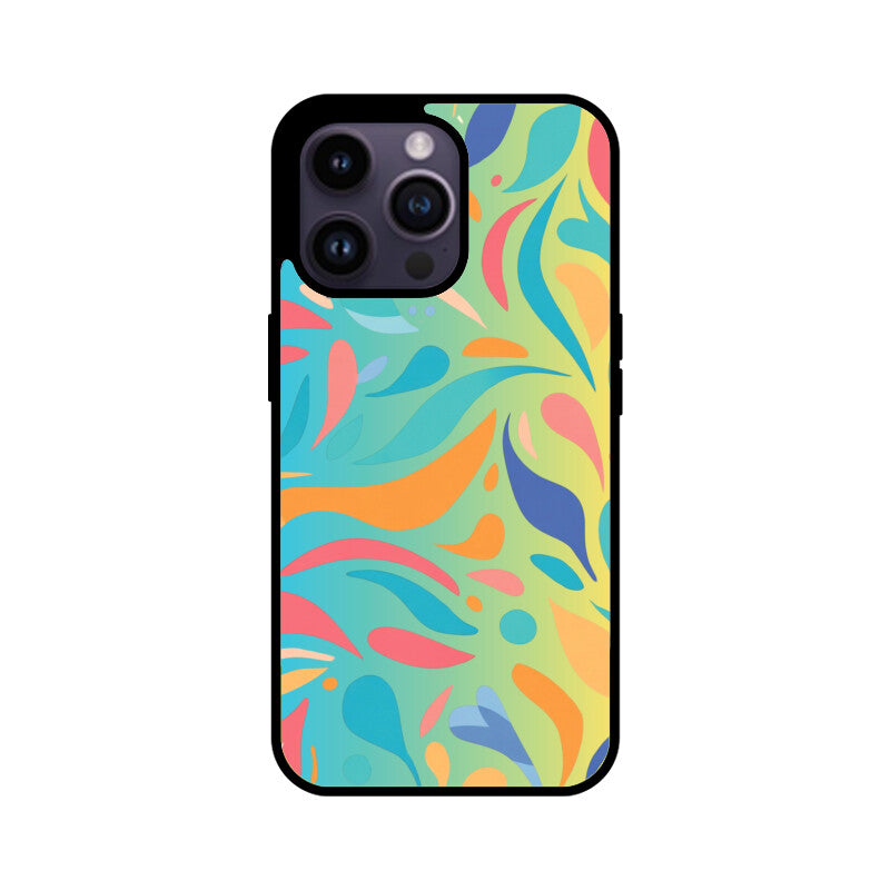 Wavy Ombre Retro - iPhone Case and Cover