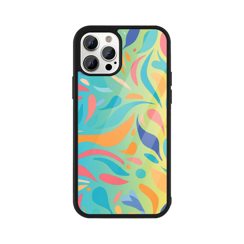 Wavy Ombre Retro - iPhone Case and Cover