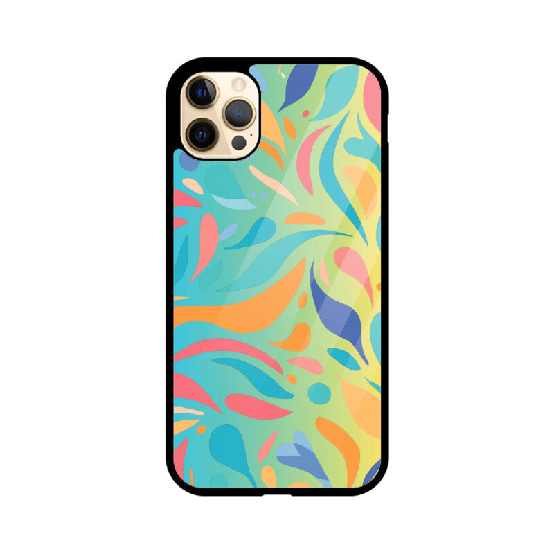 Wavy Ombre Retro - iPhone Case and Cover