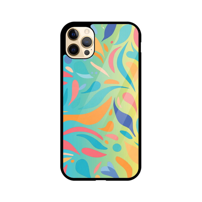 Wavy Ombre Retro - iPhone Case and Cover