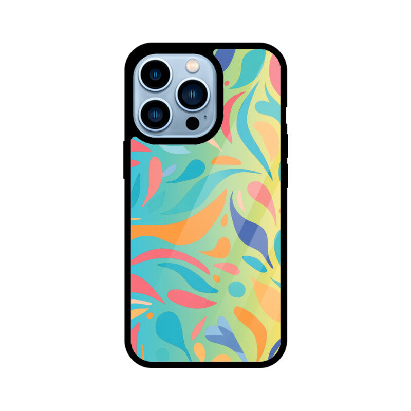 Wavy Ombre Retro - iPhone Case and Cover