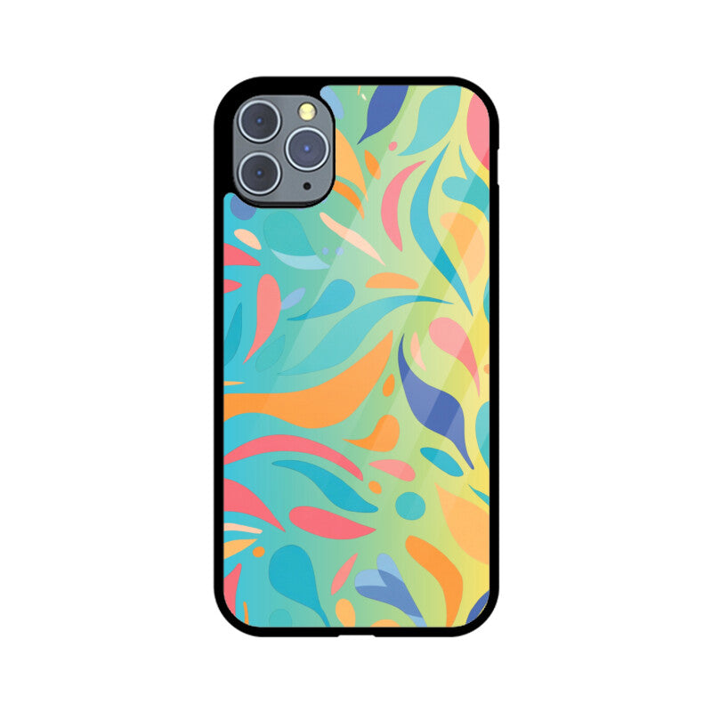 Wavy Ombre Retro - iPhone Case and Cover