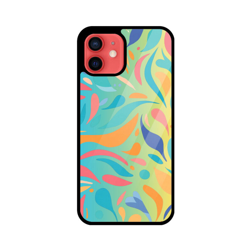 Wavy Ombre Retro - iPhone Case and Cover