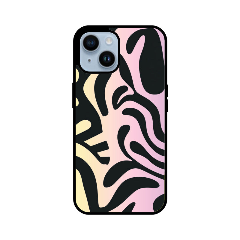 Wavy Ombre Retro - iPhone Case and Cover