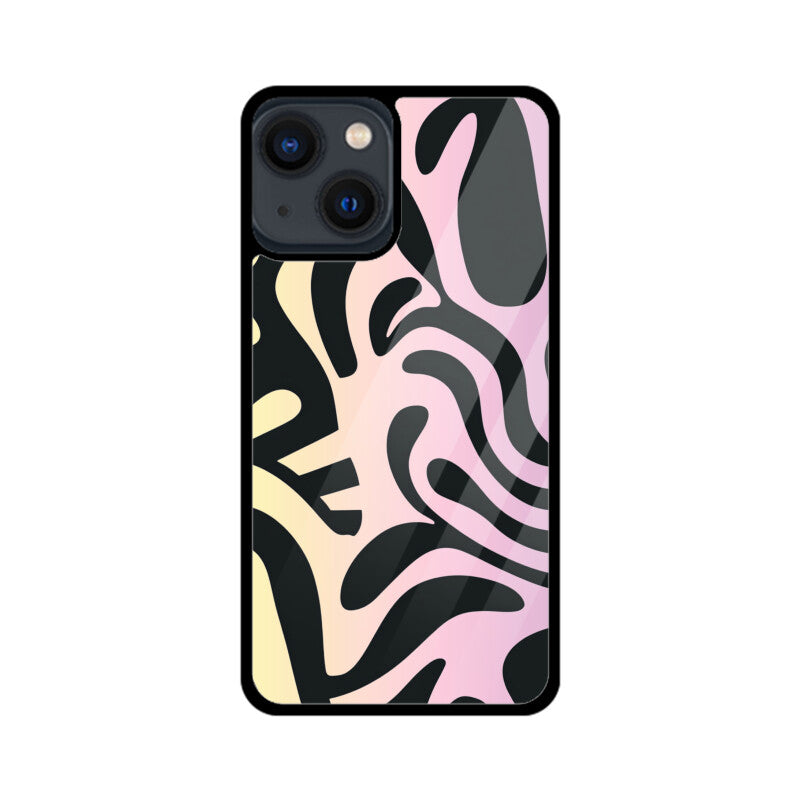 Wavy Ombre Retro - iPhone Case and Cover
