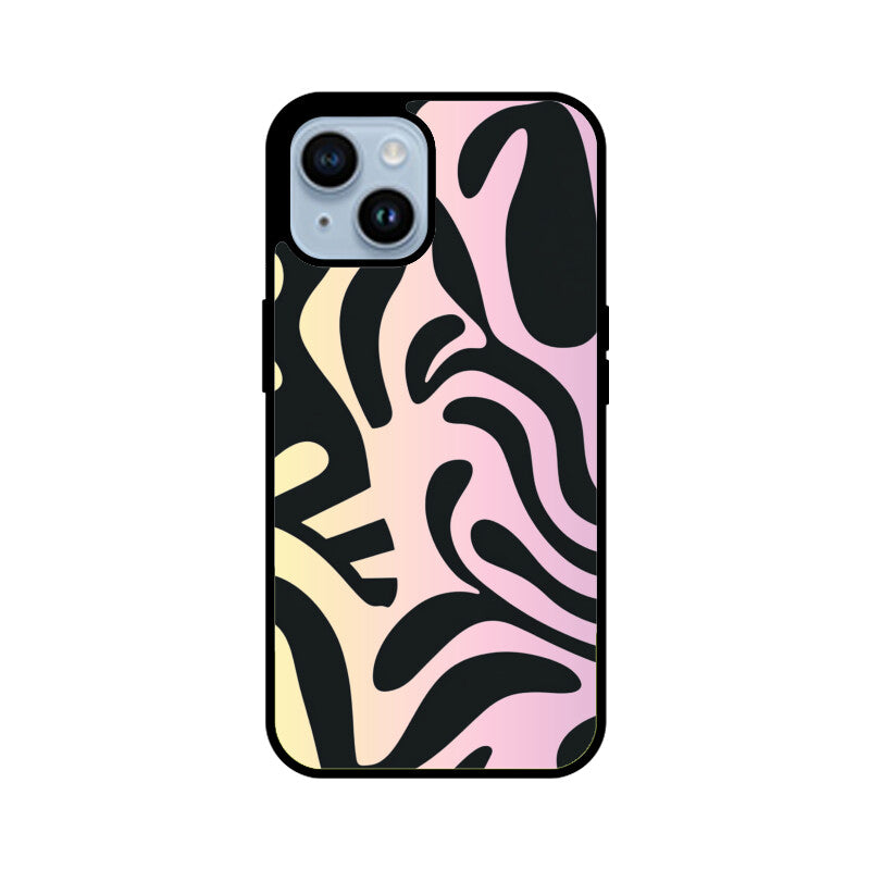 Wavy Ombre Retro - iPhone Case and Cover