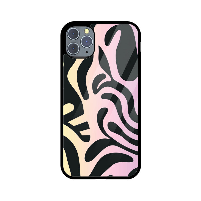 Wavy Ombre Retro - iPhone Case and Cover