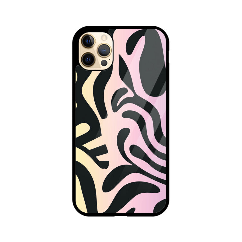 Wavy Ombre Retro - iPhone Case and Cover