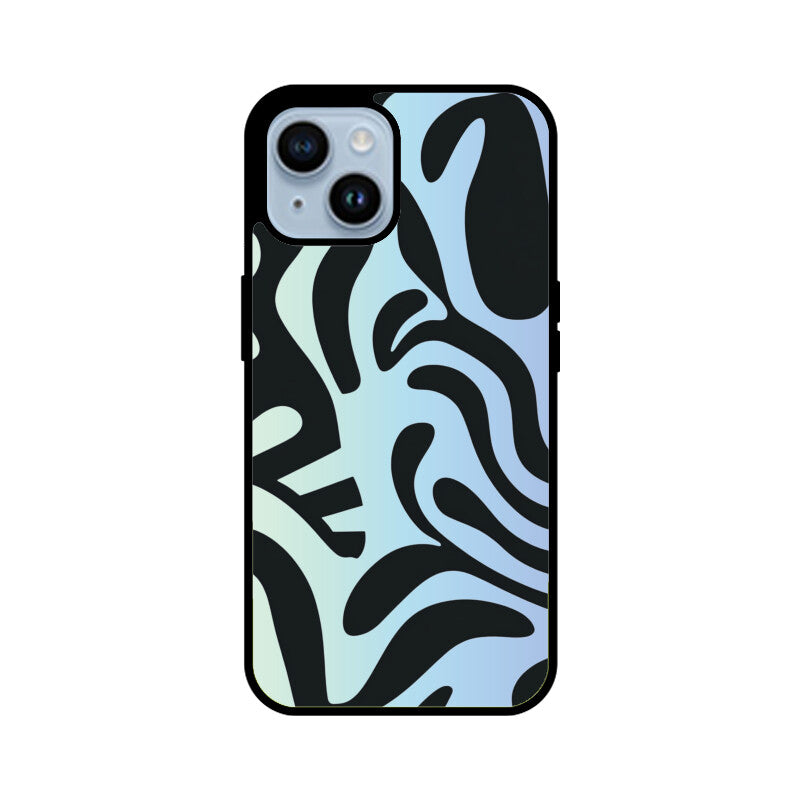 Wavy Ombre Retro - iPhone Case and Cover