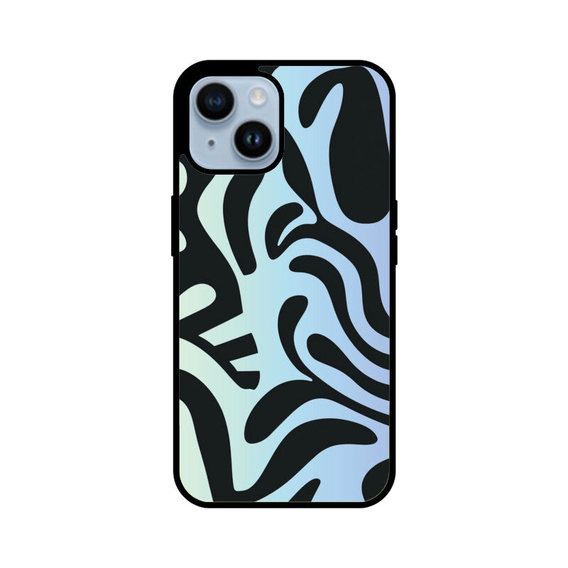 Wavy Ombre Retro - iPhone Case and Cover