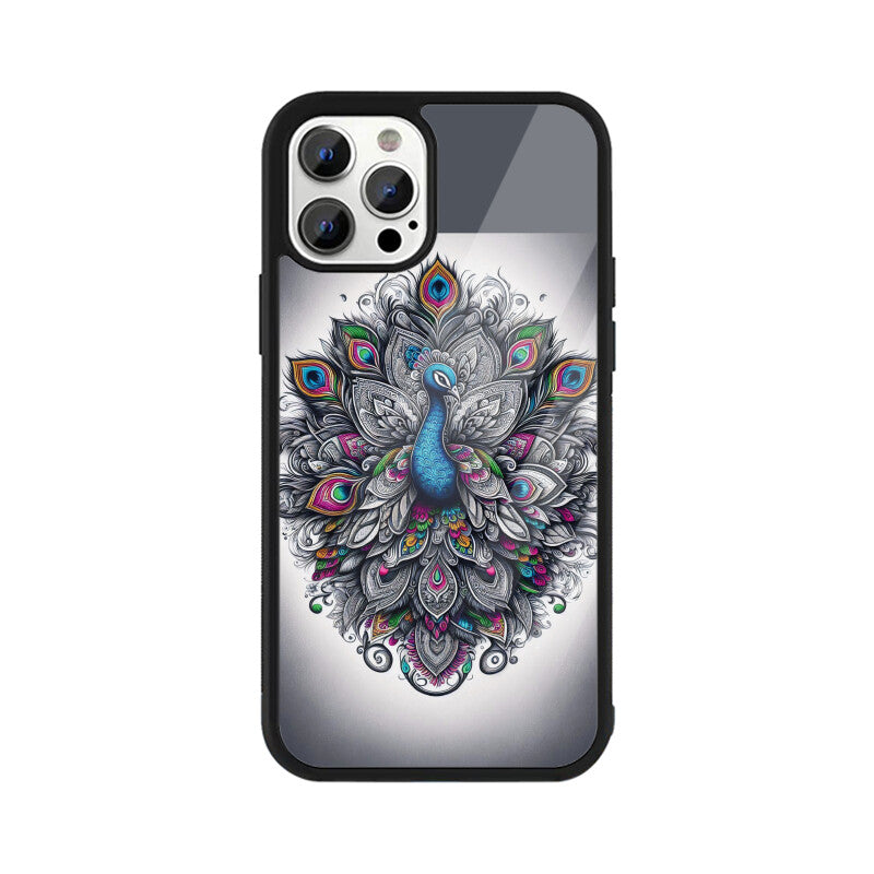 Ethnic Peacock - iPhone Case and Cover