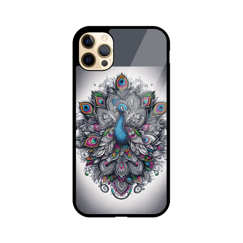 Ethnic Peacock - iPhone Case and Cover