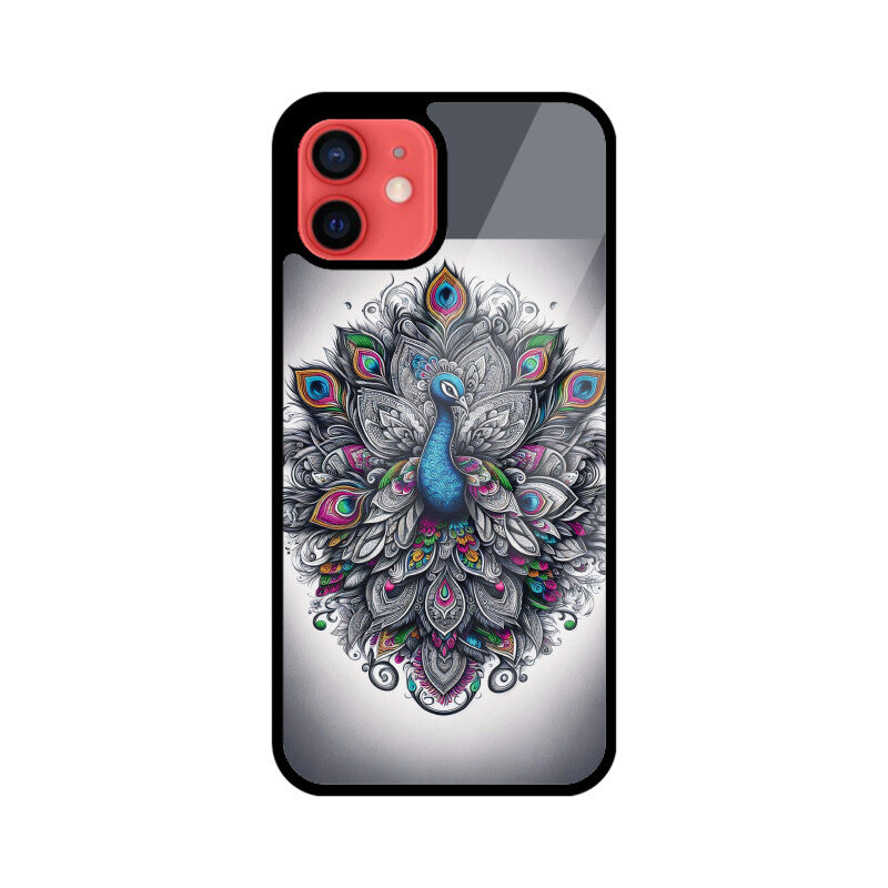 Ethnic Peacock - iPhone Case and Cover