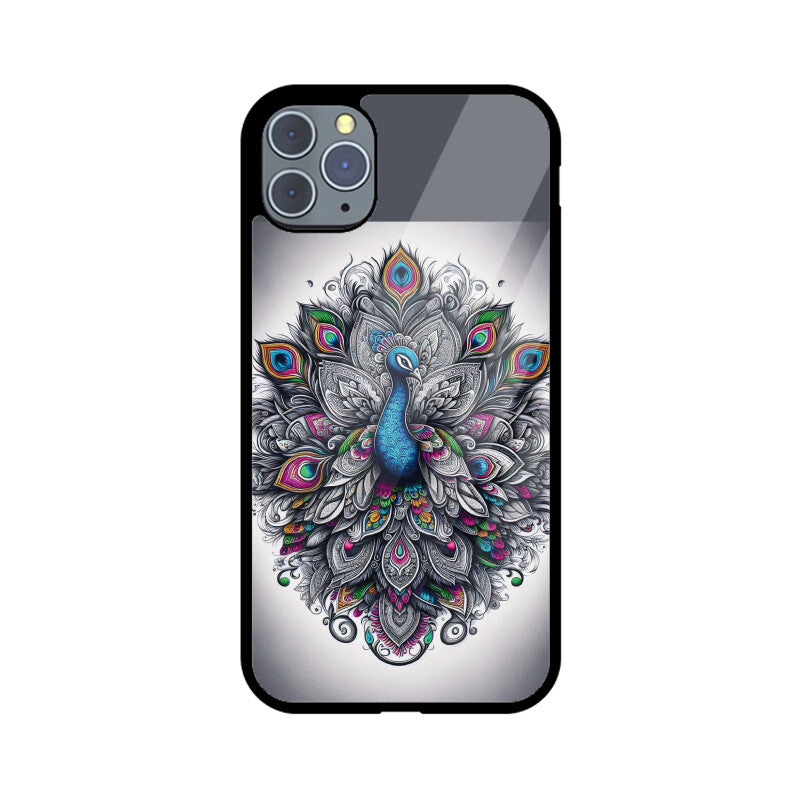 Ethnic Peacock - iPhone Case and Cover