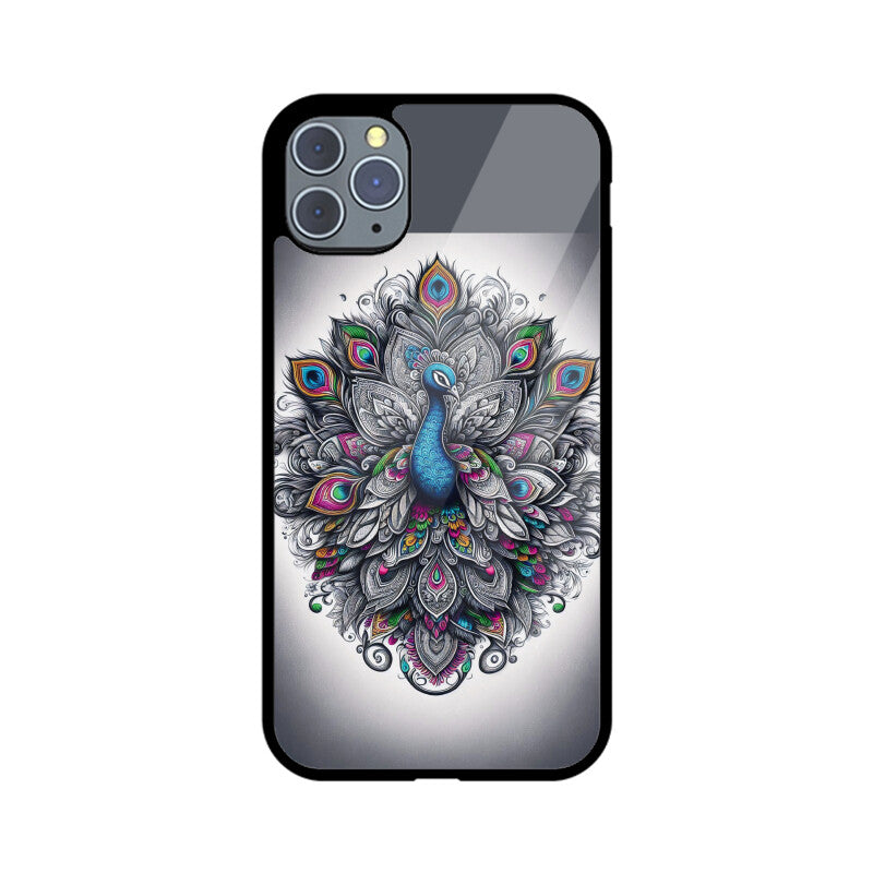 Ethnic Peacock - iPhone Case and Cover