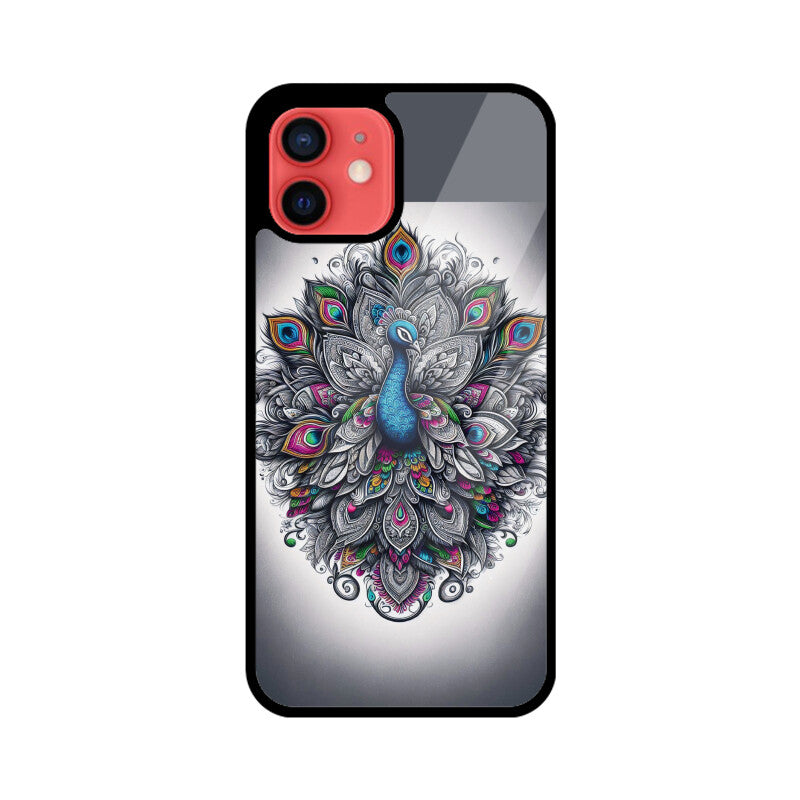 Ethnic Peacock - iPhone Case and Cover