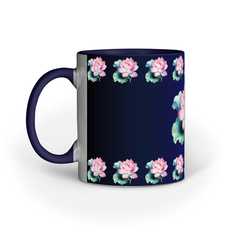 Lotus - Ceramic Coffee Mug 11 ounce(330ml)