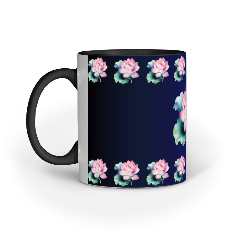 Lotus - Ceramic Coffee Mug 11 ounce(330ml)