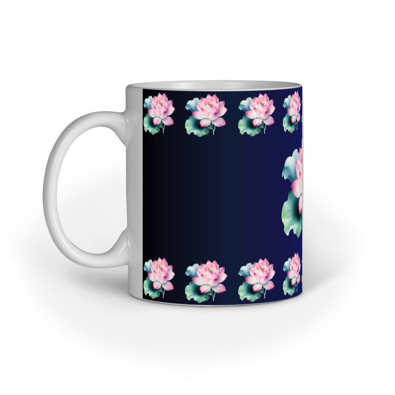 Lotus - Ceramic Coffee Mug 11 ounce(330ml)