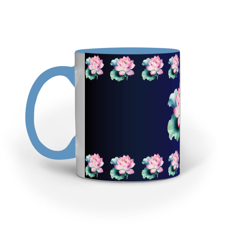 Lotus - Ceramic Coffee Mug 11 ounce(330ml)