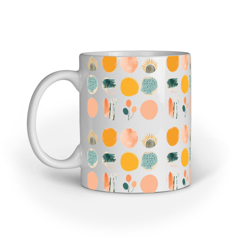 Geometric - Ceramic Coffee Mug 11 ounce(330ml)