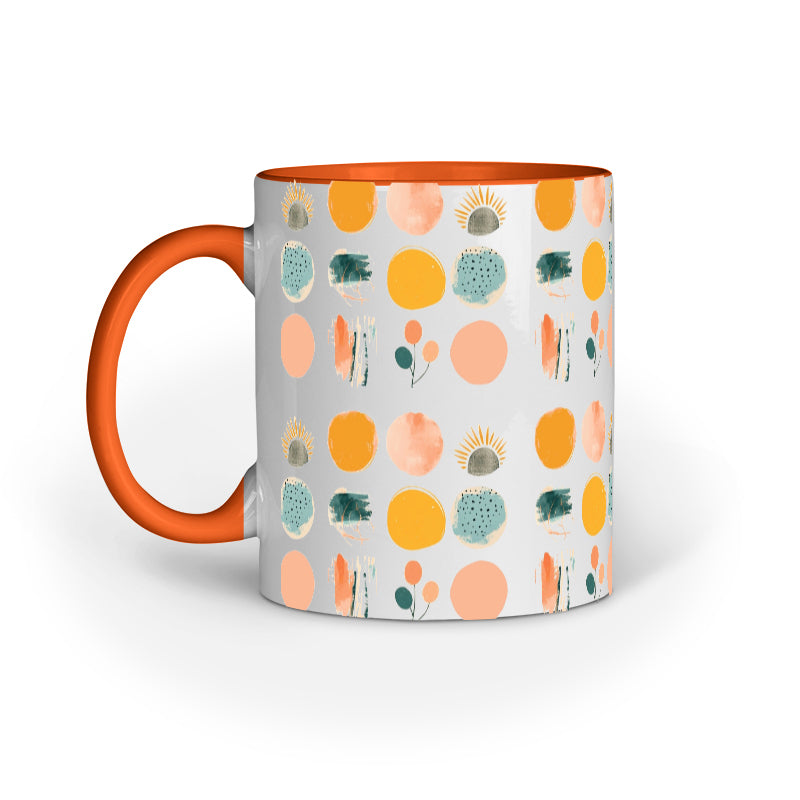 Geometric - Ceramic Coffee Mug 11 ounce(330ml)