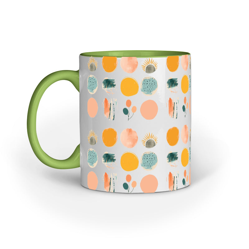 Geometric - Ceramic Coffee Mug 11 ounce(330ml)