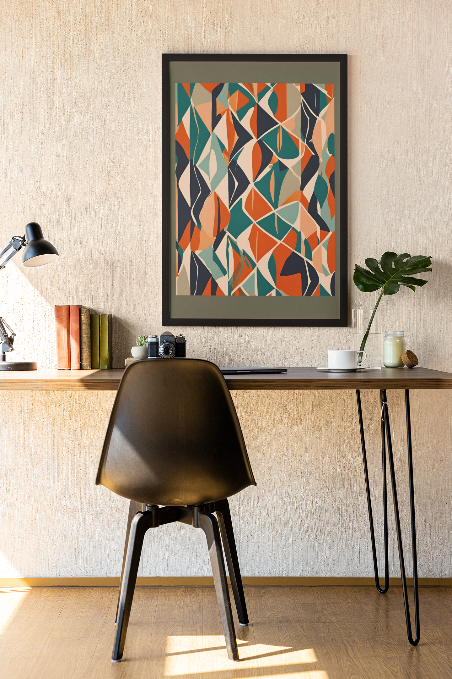 Geometric - Wall Art Hanging For Home Decor (18 x 24 inches)