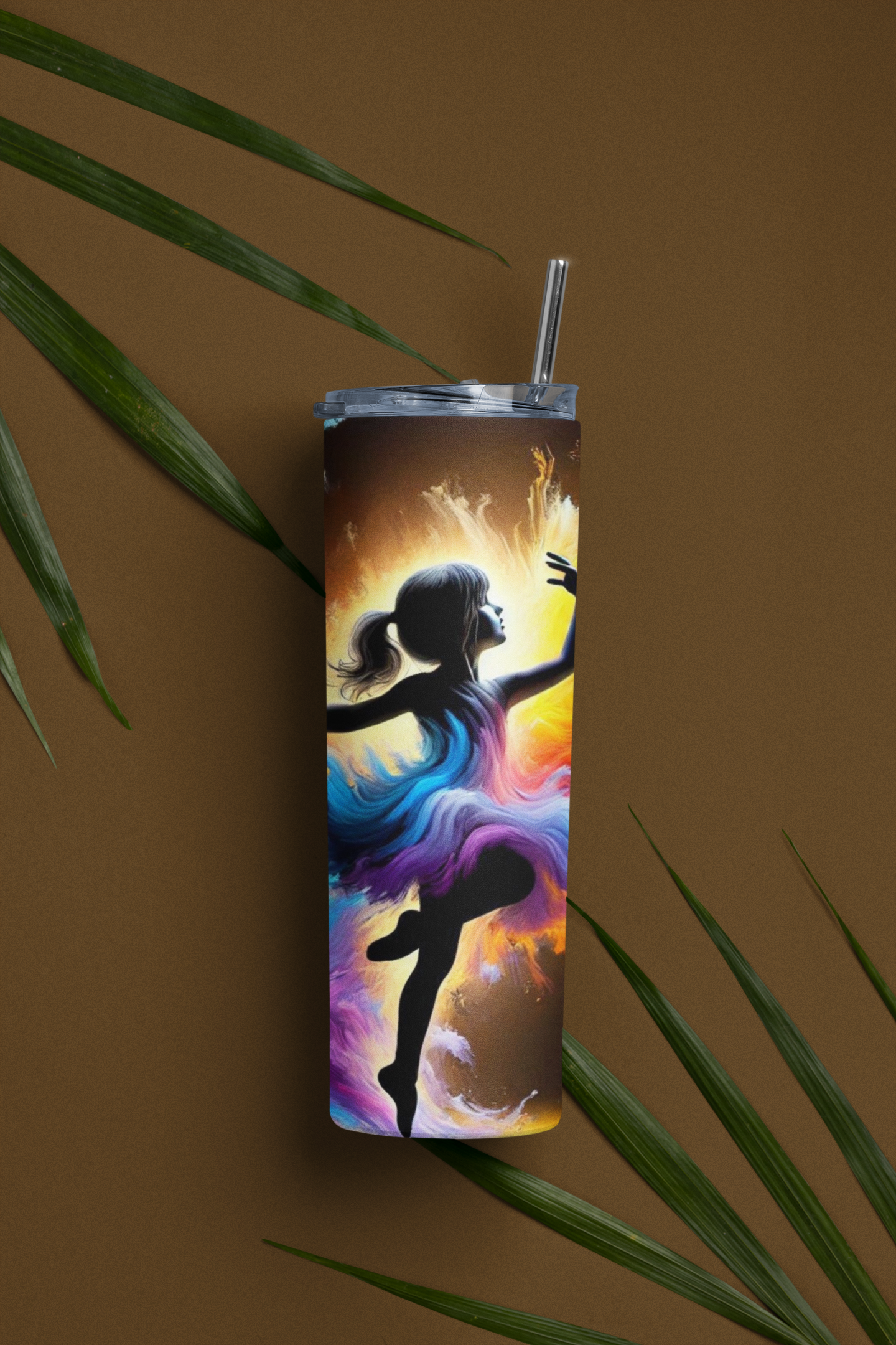 Elysian Hue - Stainless Steel Tumbler Water Bottle 20 OZ(590ml) Coffee Tumbler