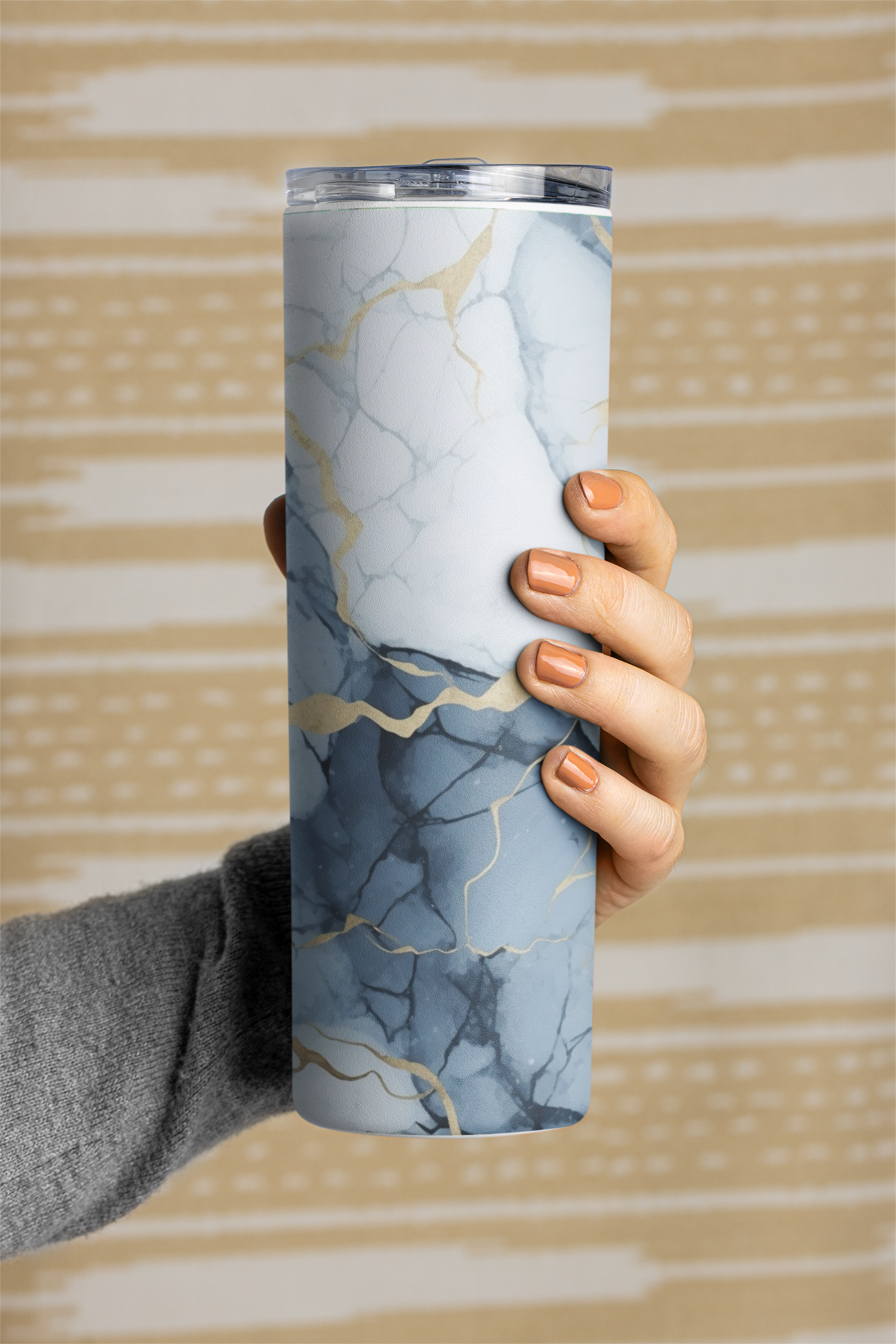 Marble - Stainless Steel Tumbler Water Bottle 20 OZ(590ml) Coffee Tumbler