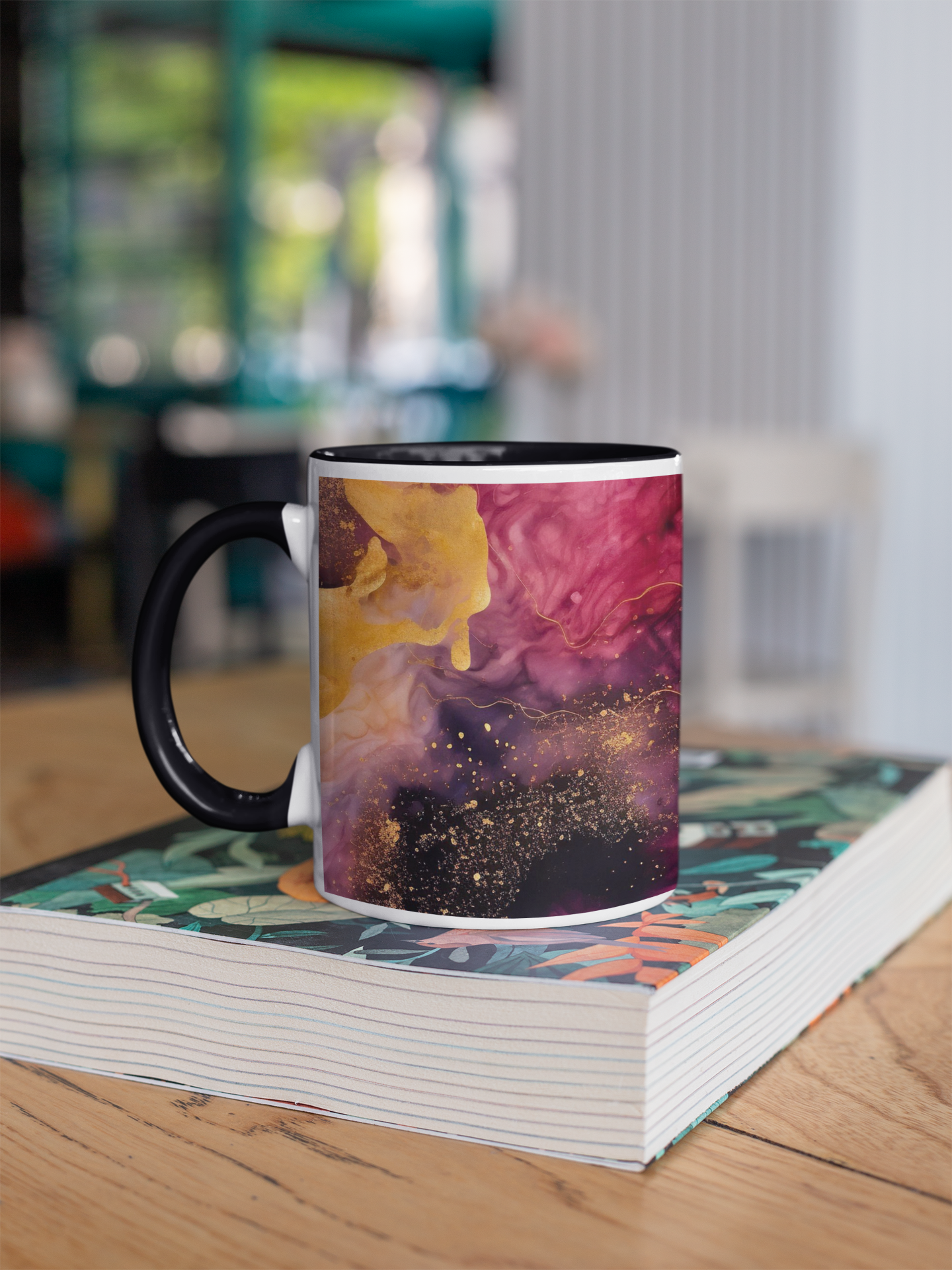 Fluid Art - Ceramic Coffee Mug 11 ounce(330ml)