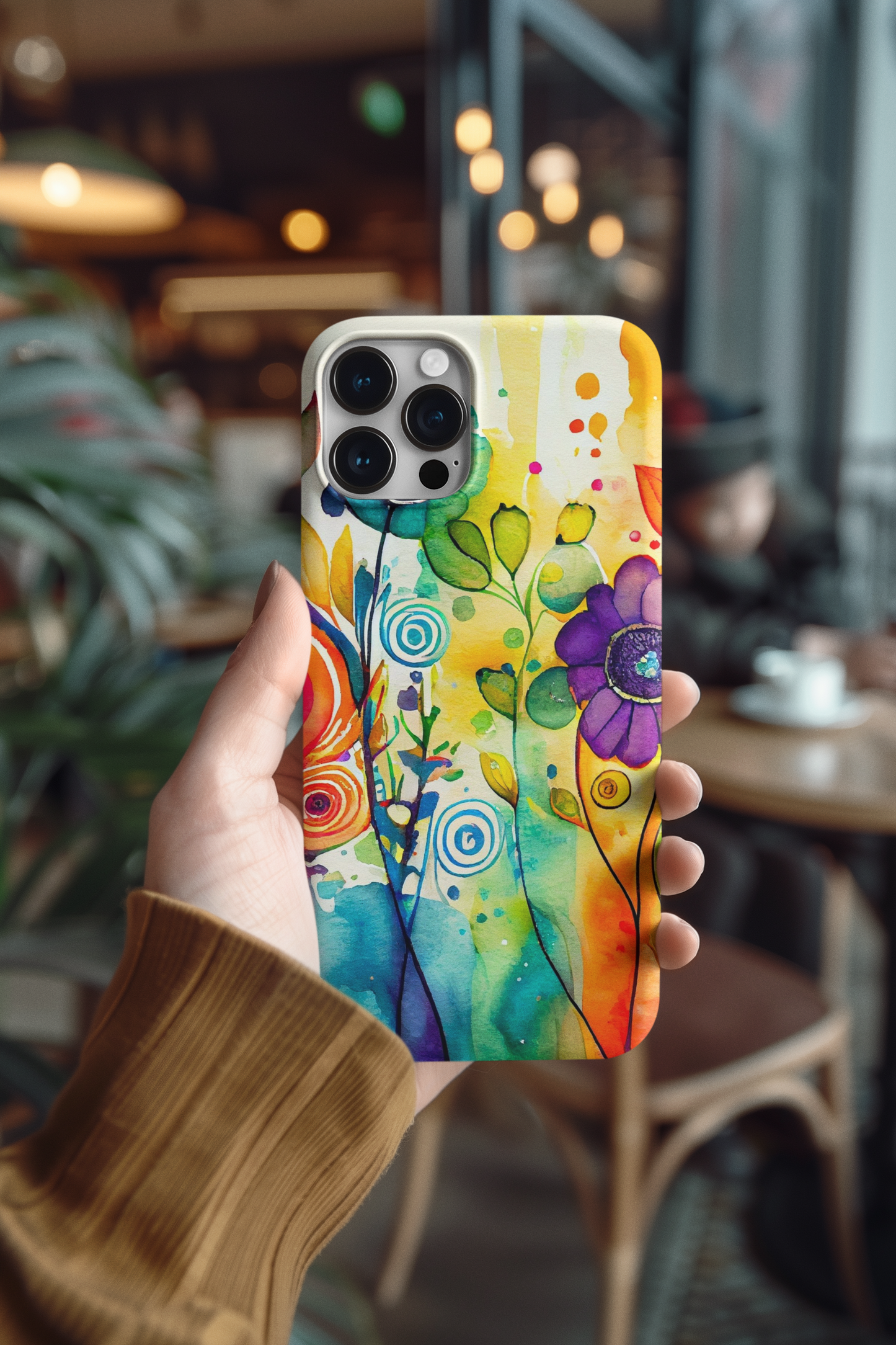 Watercolor Flower - iPhone Case and Cover